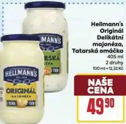 Billa Hellmann's tatarská omáčka nabídka