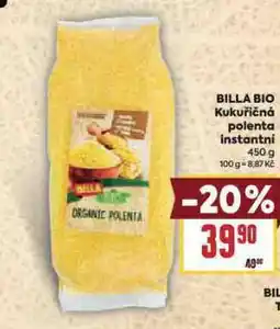 Billa Kukuřičná polenta nabídka