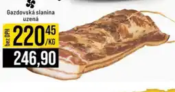 Jip Gazdovská slanina uzená nabídka