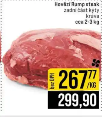 Jip Hovězí Rump steak nabídka