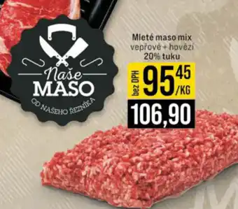 Jip Mleté maso mix nabídka