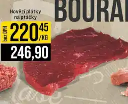 Jip Hovězí plátky na ptáčky nabídka