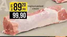 Jip Vepřová pečeně s kostí nabídka