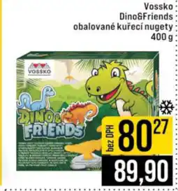 Jip VOSSKO Dino&Friends obalované kuřecí nugety nabídka