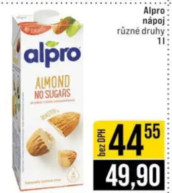 Jip Alpro nápoj nabídka