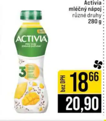 Jip Activia mléčný nápoj nabídka