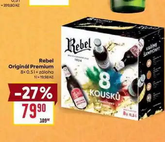 Billa Rebel Originál Premium 8×0,5l nabídka