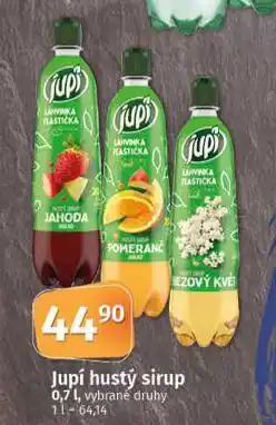 Coop Jupí hustý sirup nabídka