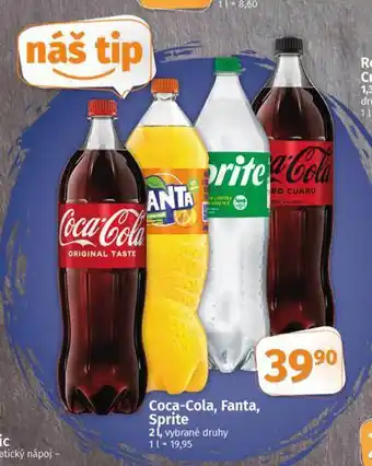 Coop Coca cola, fanta, sprite nabídka