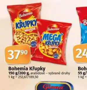 Coop Bohemia křupky nabídka