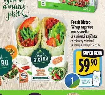 Albert Wrap caprese nabídka