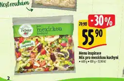 Albert Menu inspirace mix pro mexickou kuchyni nabídka