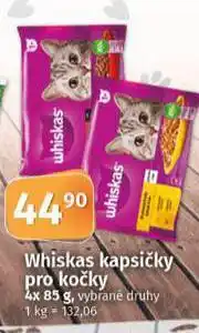 Coop Whiskas kapsičky pro kočky nabídka