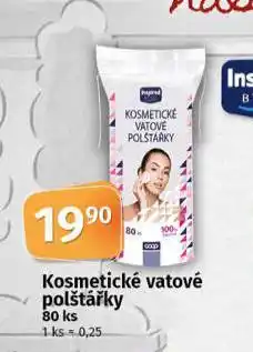 Coop Kosmetické vatové polštářky nabídka