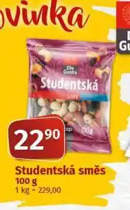 Coop Studentská pečeť nabídka