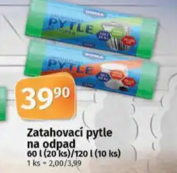 Coop Zatahovací pytle na odpad nabídka