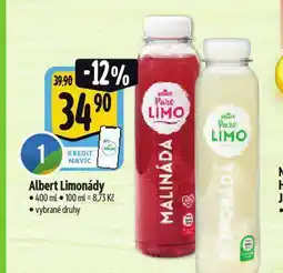 Albert Limonády nabídka