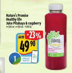 Albert Juice pitahaya & raspberry nabídka