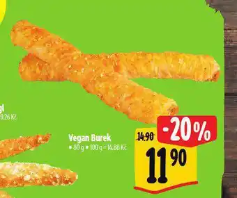 Albert Vegan burek nabídka