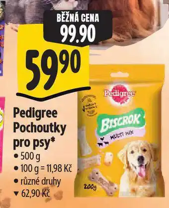 Albert Pedigree pochoutky pro psy nabídka