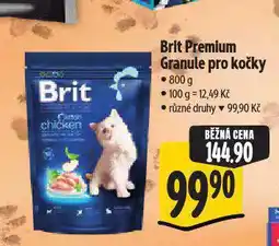 Albert Brit granule pro kočky nabídka