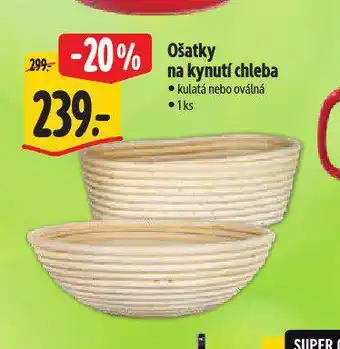 Albert Ošatky na kynutí chleba nabídka