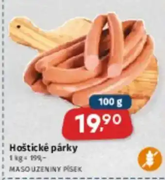 Coop Hoštické párky nabídka