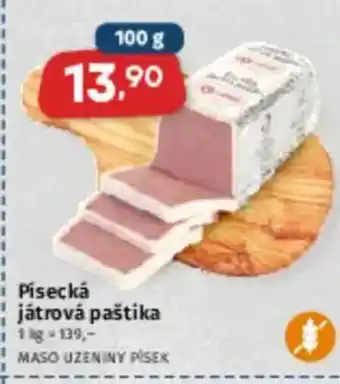 Coop Písecká játrová paštika nabídka