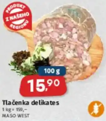 Coop Tlačenka delikates nabídka