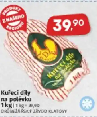 Coop Kuřecí díly na polévku nabídka