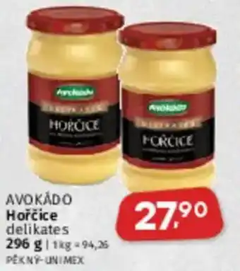 Coop AVOKADO Hořčice delikates nabídka