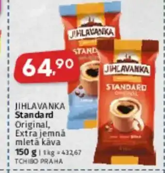 Coop JIHLAVANKA Standard Original, Extra jemná ¡mletá káva nabídka