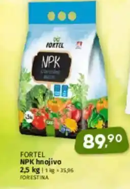 Coop FORTEL NPK hnojivo nabídka