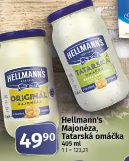 COOP TIP Hellmann's Majonéza, Tatarská omáčka nabídka