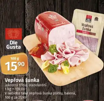 COOP TIP Vepřová šunka nabídka