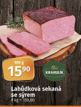 COOP TIP Lahůdková sekaná se sýrem nabídka