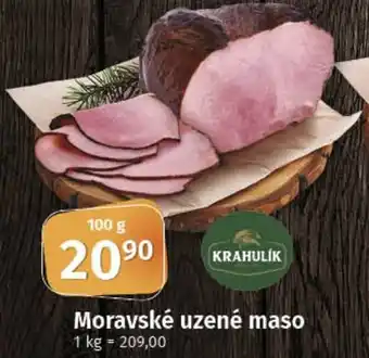 COOP TIP Moravské uzené maso nabídka