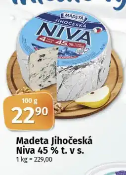 COOP TIP Madeta Jihočeská Niva 45 % t. v s. nabídka