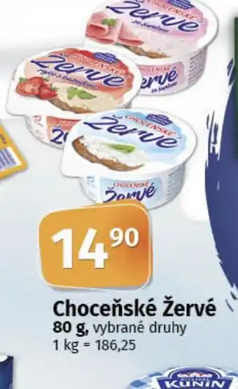 COOP TIP Choceňské Žervé nabídka