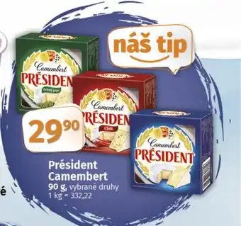 COOP TIP Président Camembert nabídka