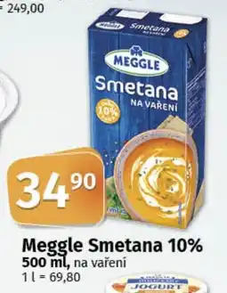 COOP TIP Meggle Smetana 10% nabídka