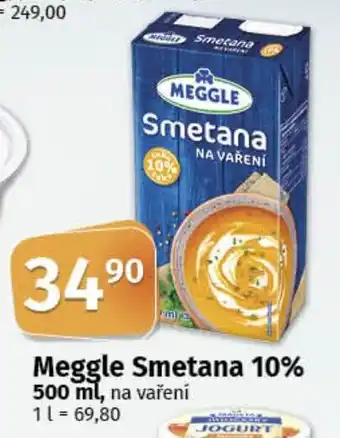 COOP TIP Meggle Smetana 10% nabídka