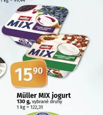 COOP TIP Müller MIX jogurt nabídka