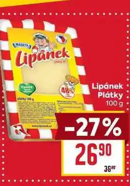 Billa Lipánek Plátky 100g nabídka