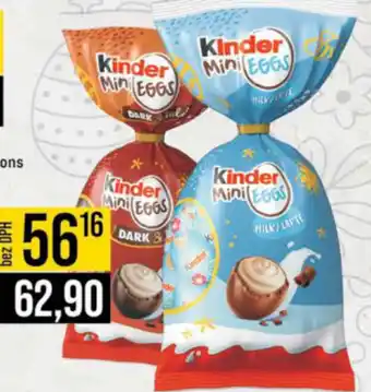 Jip Kinder eggs mini nabídka