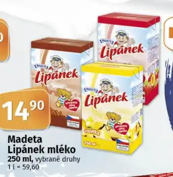 COOP TIP MADETA Lipánek mléko nabídka