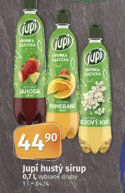 COOP TIP Jupí hustý sirup nabídka