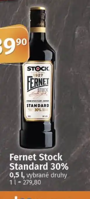 COOP TIP Fernet Stock Standard 30% nabídka