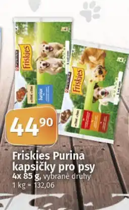 COOP TIP Friskies Purina kapsičky pro psy nabídka