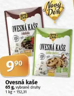 COOP TIP Ovesná kaše nabídka